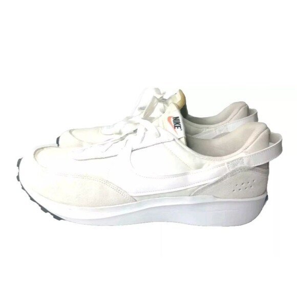 Nike Waffle Debut Shoes Men\'s Size 15 White Black Orange DH9522-101 main image 6